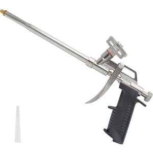 Qjaiune PU Spray Foam Gun Sealant Application Gun, Spray Insulation Expanding Foam Gun Applicator, Heavy Duty Dispensing Caulking Gun for Filling Sealing Windows Gap