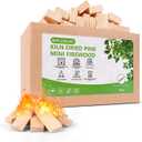 4" Lengths Mini Fire Sticks Wood,Pine Kiln Dried Firewood,Small Barkless Kindling Logs,Solo Stove Accessories Prefect for Solo Stove Mesa,Tabletop Fire Pit,Pizza Oven,4 Lbs