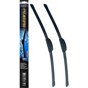 Quality Front Wiper Blades, Replacement for 2002-2006 Toyota Camry,1990-2002 Honda Accord,2013-2020 Chevrolet Impala, OE Original Style (24 Inch + 19 Inch Front Wiper Blades)