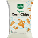365 by Whole Foods Market, Organic Sea Salt Corn Chips, Vegan, Gluten-Free, 9 Ounce