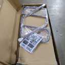 EAST OAK 3-Person Outdoor Patio Swing Chair with Adjustable Canopy, Porch Swing with Comfortable and Breathable Seats, Outdoor Swing Chairs for Garden, Balcony, Backyard, Charcoal Black