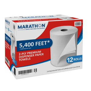 Marathon Ultra Paper Towel Roll 8" x 450' 12 Rolls