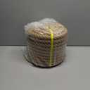 Hemp Rope 1 Inch x 50 Ft - Heavy Duty Thick Jute Rope, Natural Fiber 4 Strands Twisted Manila Rope for Tug of War, Nautical, Crafts, Swing Ropes, Hammock, Deer Hunting, Outdoor Use