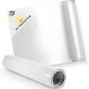 Self Laminating Film Anti-UV Vinyl (12x30ft Glossy): Clear Vinyl Roll Laminating Paper - Self Adhesive Laminating Sheets, Sticker Laminate Sheets Waterproof, Self Laminating Sheets Transparent Vinyl