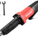 AOBEN Electric Die Grinder 1/4" Collet, 28000 RPM Power Straight Grinder Tool, Heavy Duty Metal Grinding, Polishing, Deburring & Welding Repair, Ergonomic Grip