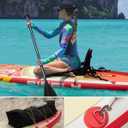 Bigfly Inflatable Stand Up Paddle Board 11*34*6, Blow Up Paddle Board for Adults,with Detachable Fins, Pump, Floating Paddle, Safety Leash,Backpack