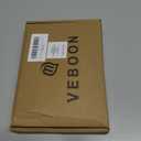 VEBOON Men's Short Sleeve Button Down Shirts Cotton Lightweight Stretch Moisture Wicking Dress Shirt with Pocket (L)