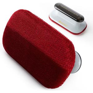 DELOMO Mini Pet Hair Removal Tool for Car, Car Detailing Dog Hair Remover, Pet Hair Remover Brush for Auto Detailing, Furniture, Carpet, Grey, Size: 4.72" L  2.76" W