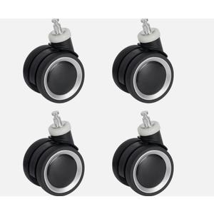 Luggage Wheels Replacement - Our Suitcase Replacement Wheels are Only Designed for TILYMOL Luggage, and aren't Compatible with Other Luggage Brands (Black) 4 Pack