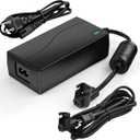 Electric Recliner Power Supply, AC/DC Power Adapter 2-Pin 29V 2A Lift Chair Power Line,with Extension Cable for Lift and Recliner Sofas -6.5 Feet(1 Set), Black, KGDY-29V2A