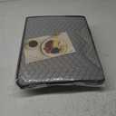 China Storage Containers 5-Piece Set Moving Boxes for Dinnerware, Glasses, Plates, Mugs and Saucers Sturdy Quilted Microfiber Dish Organizer with Dividers for Seasonal Storage - Holds Set of 12, Gray