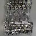 GoodtoU Skirt Hangers with Clips - Pants Hanger 36 Pack Metal Hanger for Pant Jeans Skirt Clip Hangers for Pant Heavy Duty