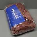 MIULEE Velvet Curtains 108 inches Long 2 Panels - Luxury Blackout Curtains for Bedroom Living Room Thermal Insulated Super Soft Window Drapes Rod Pocket & Back Tab, Dusty Rose Pink