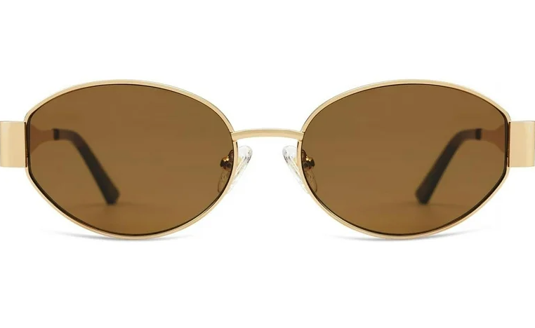 SOJOS Retro Oval Sunglasses for Women Trendy Classic Shades UV400 Protection