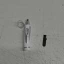 Ear and Nose Hair Trimmer Clipper - 2024 Professional Painless Eyebrow & Facial Hair Trimmer for Men Women, Battery-Operated Trimmer with IPX7 Waterproof, Dual Edge Blades for Easy Cleansing White