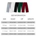 SOBOWO Girls Wide Leg Pants Kids Solid Color Floral Elastic Waist Baggy Casual School Straight Leg Pants Trousers Size 5-6 Years