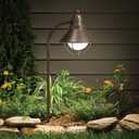 Kichler 15239OZ Seaside Path & Spread 1-Light 120V, Olde Bronze