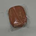 Mini Makeup Bag with Led Mirror, Small Travel Make up Bag 3 Light Modes Adjustable Brightness, for Women Organizer Cosmetic Bag, Portable Travel Train Toiletry Bag, for Pool Parties Work Touch-Ups (Brown)