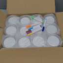 Umigy 12 Set Father's Day DIY Color Your Own Cups Bulk Painting Your Own Mug Craft for Dad 8 oz DIY Drawing Coffee Cup Ideas Father's Day Coloring Party Favors Gifts for Grandpa Home Activities
