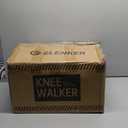 ELENKER Steerable Knee Walker Deluxe Medical Scooter for Foot Injuries Compact Crutches Alternative (Bright Black)