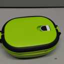 Raguso Thermal Food Box Container Green Insulated Food Container 1 Layer Insulation Box Stainless Steel Insulation Box Portable Lunch Containers for Home