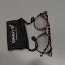 Gaoye Blue Light Blocking Glasses, Retro Round Eyewear Frame Anti Eyestrain Computer Glasses for Women Men (Leopard)