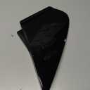 Front Driver Side Mirror Corner Triangle Fender Cover Compatible with Toyota Prius 2016-2020 Side Door Rearview Triangle Trim Panel Mirror Triangle Plate 60117-47030 Matte Black, Left Side