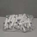 JOLLY CHEF 60 Pack Party Jelly Halloween Shot Syringes, Medium 1.5 oz Container with Lid, Perfect for Plastic Shot Glasses Thanksgiving Christmas