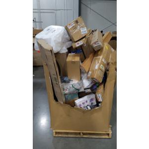 pallet of salvage items