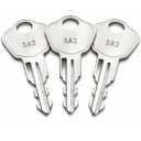 3A2 Keys for Sentry Safes Model 1100, Compatible with Safe Boxes, Lock Boxes, File Cabinets and Storage Chests, Pre Cut to Key Code 3A2-3W2 6 pack