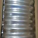Land Guard 822ft Galvanized Raised Garden Bed Kit, Raised Garden Boxes Outdoor, Oval Metal Raised Garden Beds for Vegetables, Silver