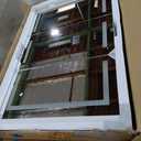 TokeShimi 48x32 Lighted Medicine Cabinet with Mirrored and Sockets, Anti-Fog Surface or Recessed Medicine Cabinet Mirror Led 3 Colors Dimmable, Frontlit Mirror with Storage Bathroom Vanity (Frontlight)