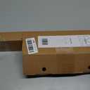 Ivilon Curtain Rod with Ball Finials - 1 inch Pole. 28 to 48 Inch. Satin Nickel