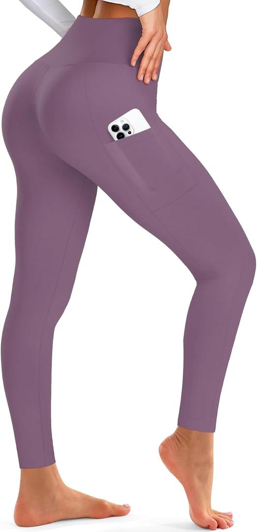 BLUEENJOY Leggings for Women - High Waisted Full Length Buttery Soft Yoga Pants for Workout Athletic Daily, Size: XX-Large