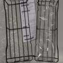 Kitsure Shower Caddy Large - Adhesive Shower Organizer, Stainless Steel Shelf for Inside Shower, No Drill Bathroom Organizers and Storage, Home Decor Accessories, 2 Pack, Black