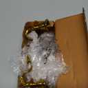 Rely+ 3 Arm Baby Candelabra Gold Glossy 8 Inch Taper Candle Holders Gothic Decorations Candlesticks Holder Home Decor Wedding Parties Centerpiece for Dining Table