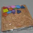 Wooden Puzzles for Toddlers, 3pack Alphabet Shape Puzzles for Kids 3 Wooden Montessori Toddler Alphabet Number Shape for Kids 3 Years Old Boys & Girls