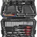 STARWORK TRUE MECHANIC™ 314-Piece Mechanics Tool Set and Socket Set, 1/4", 3/8", 1/2" Drive, Professional, Metric