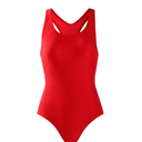 Swimsuit One Piece Swimming Suits Flyback Solid Swimwear for Practice 10