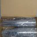 [50 Pack] 20 Oz Clear Plastic Cups with Lids, Disposable Strawless Coffee Iced Drink Cup Cold Beverage To Go Cups for Iced Coffee, Smoothies, Juice, Tea, Water, Party Use