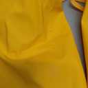 Luccalily Waterproof Dog Rain Jacket with Hood - Reflective Strip, Adjustable Belly Strap, Lightweight Poncho with Storage Bag (Small, Yellow)