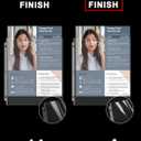 Sheet Protectors 8.5 x11 Inch, 100 Pack Page Protectors for 3 Ring Binder, Top Loading Plastic Sleeves with Reinforced 3-Hole Punch for Binders, Letter Size, for Documents and Photos, Office Supplies.