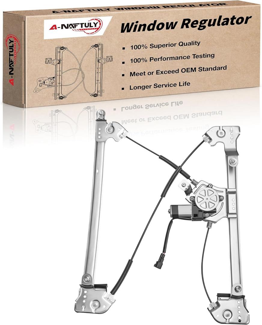 741-428 Front Driver Side Power Window Regulator with Motor Assembly Fit for Ford F150 2004 2005 2006 2007 2008 (Standard or Crew Cab), Lincoln Mark LT 06 07 08 Window Lift Regulator