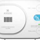 Kidde Carbon Monoxide Detector, AA Battery Powered, Digital Backlit Display, Portable for Travel or Home, LED Status Indicators, 85 dB Alarm, 5th Edition, COBD