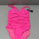 Blooming Jelly Womens One Piece Swimsuits Push Up Tummy Control Bathing Suit Cutout Ruched Slimming Swim Suits 2025 (Medium, Hot Pink)