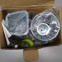 Cheese Grater with Handle, Multifunctional Manual Rotary Cheese Grater - Cheese Shredder Easily Chop Carrots, Potatoes, Vegetables and Fruits and Easy to Clean(blue) (Gray)