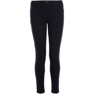 IZOD Juniors Uniform Stretch Jegging (X-Large, Navy)