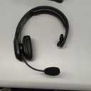 TECKNET Trucker Bluetooth Headset, Trucker Bluetooth Headphones with Microphone AI Noise Canceling Wireless On Ear Headset, Hands Free Wireless Headset for Cell Phone Computer Office Home (Black)