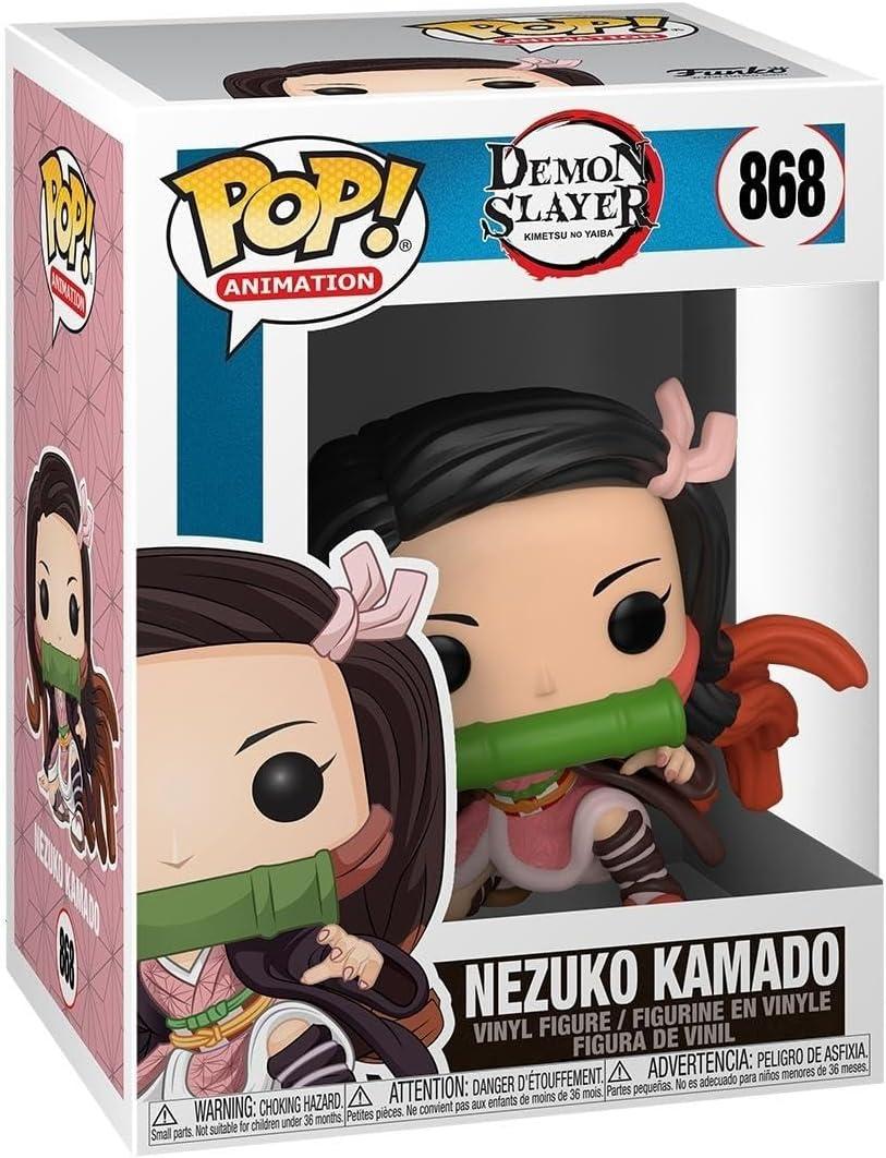 Funko Pop Animation: Demon Slayer - Nezuko Kamado - Collectable Vinyl Figure - Gift Idea - Official Merchandise - Toys for Kids & Adults - Anime Fans - Model Figure for Collectors and Display (Multicolor)