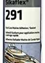 SIKA Sikaflex-291, Black, Fast Cure Marine Adhesive and Sealant, Polyurethane for Boats, Waterproof, Paintable, 10.1 fl. oz Cartridge